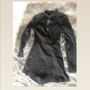 Black Long sleeve romper/skirt🚨🚨